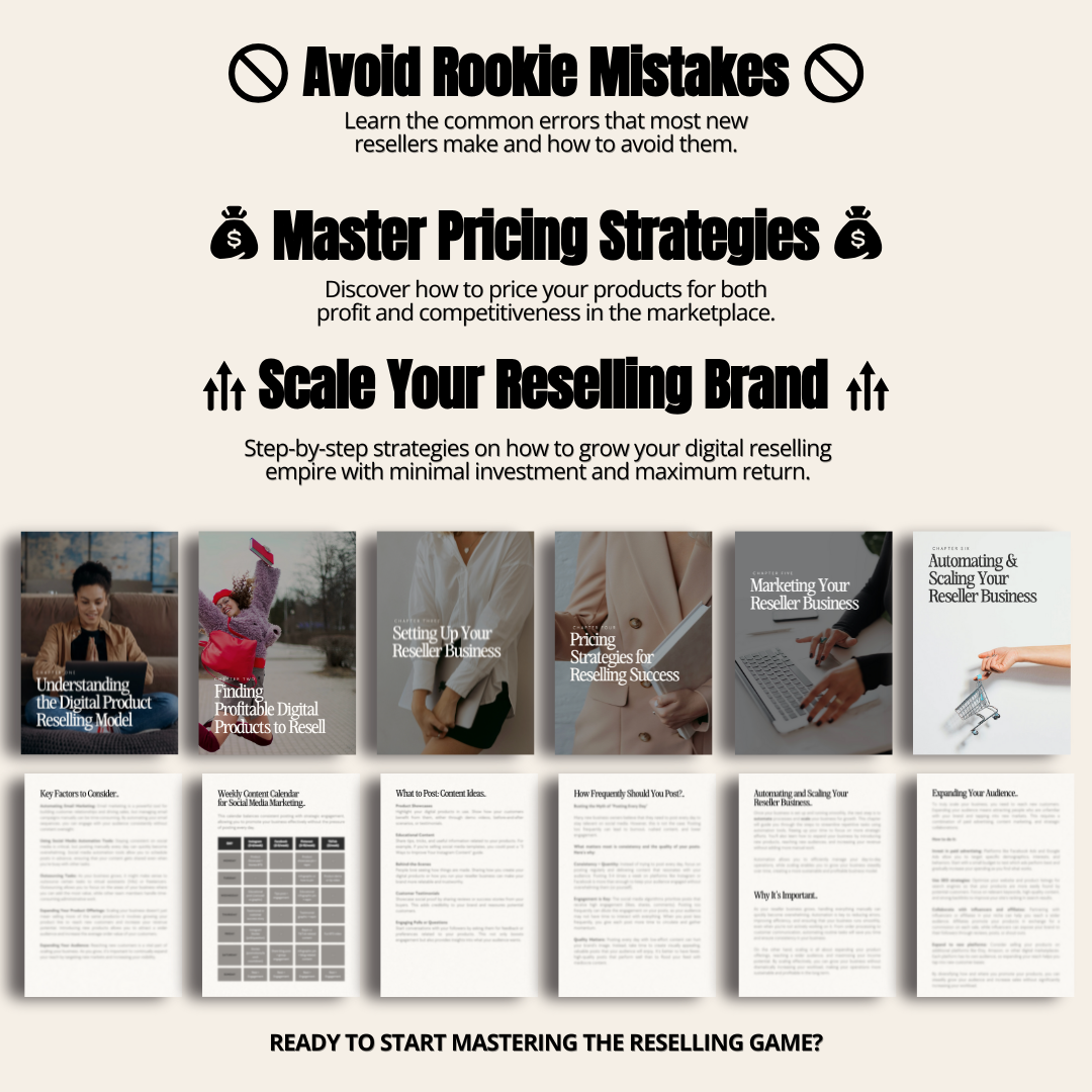 THE RESELLER'S PLAYBOOK