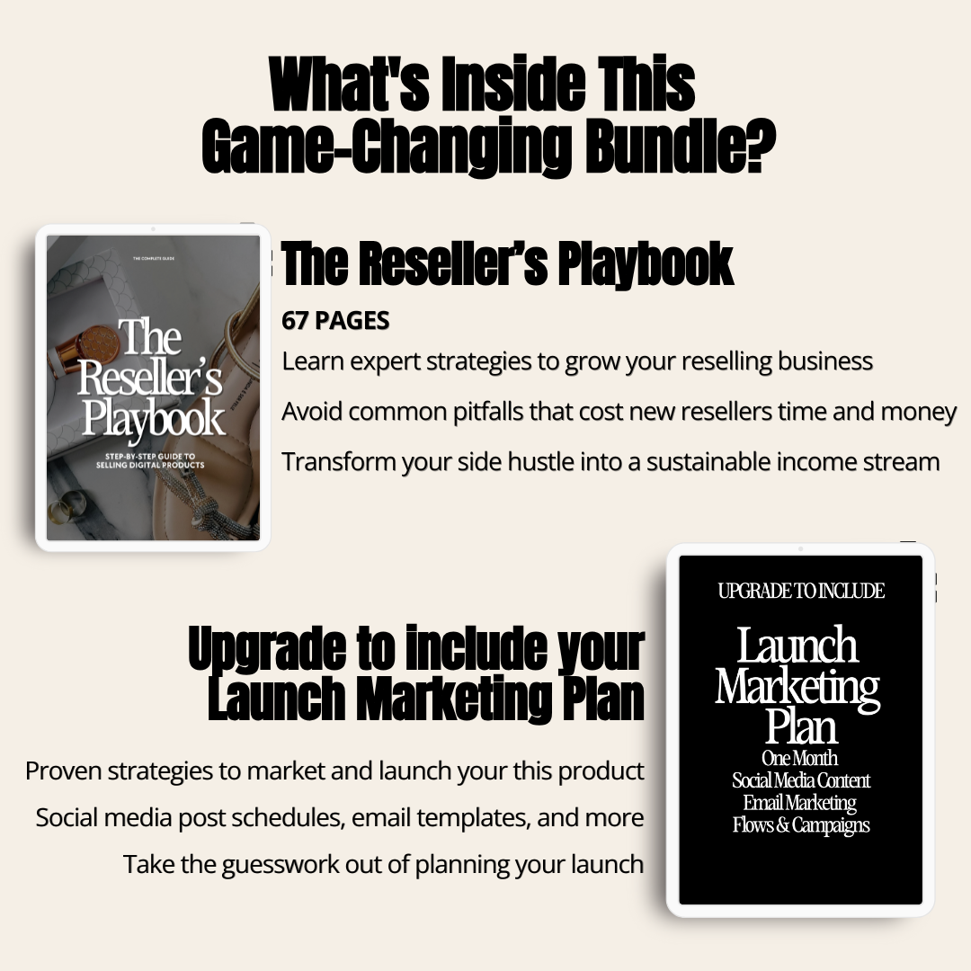 THE RESELLER'S PLAYBOOK