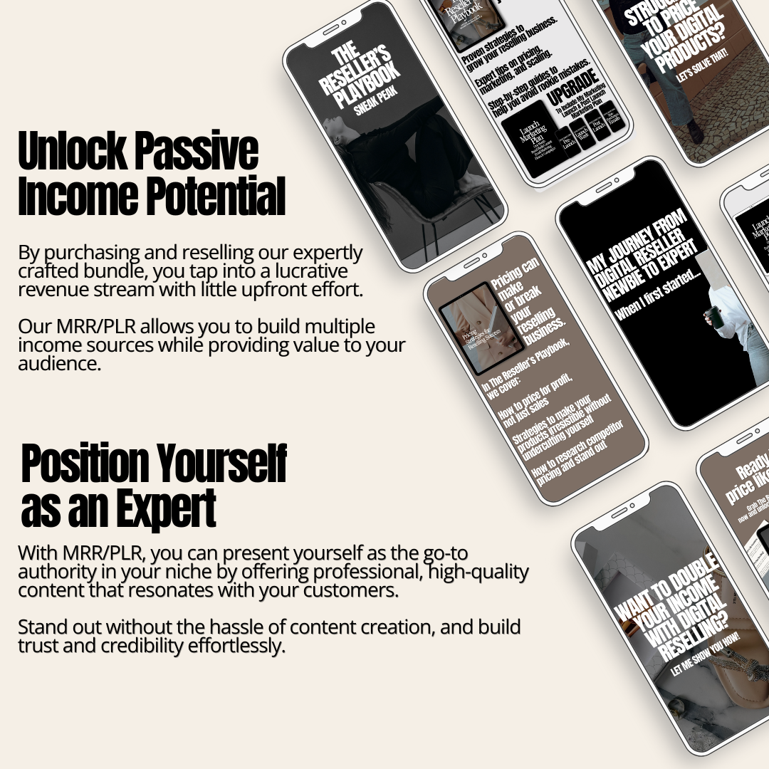 THE RESELLER'S PLAYBOOK