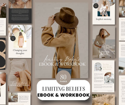 Limiting Beliefs eBook + Workbook with Insta Posts + MRR