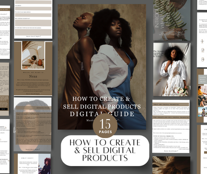 How To Create & Sell Digital Products