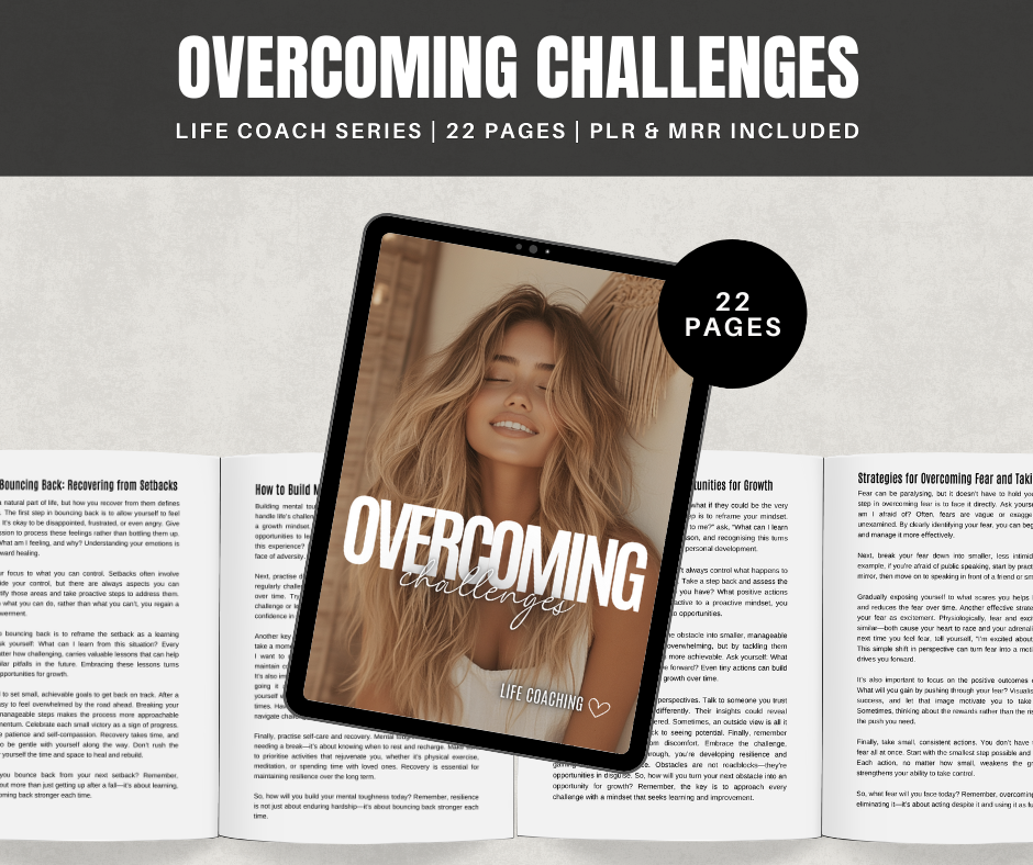 OVERCOMING CHALLENGES | LIFE COACH SERIES