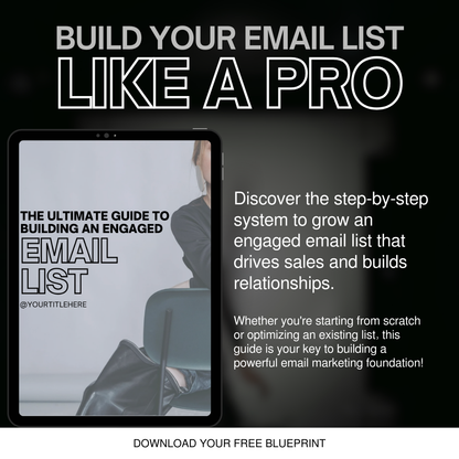 Building an Engaged Email List Lead Magnet | MRR