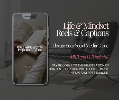 Life & Mindset Reels & Captions DFY