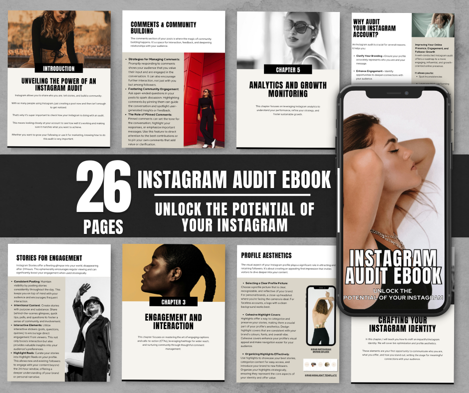 Instagram Audit Ebook with MRR