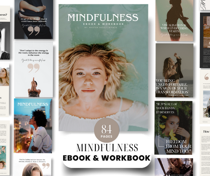 Mindfulness eBook + Workbook with MRR (Master Resell Rights)