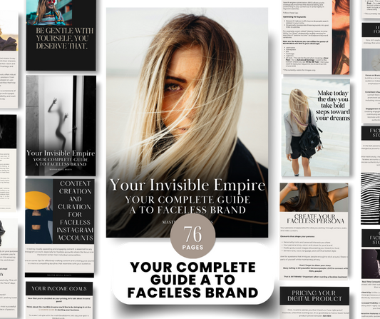 Your Invisible Empire eBook | Faceless Marketing