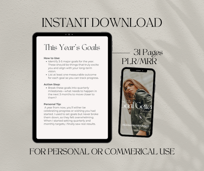 The Goal Getter Planner