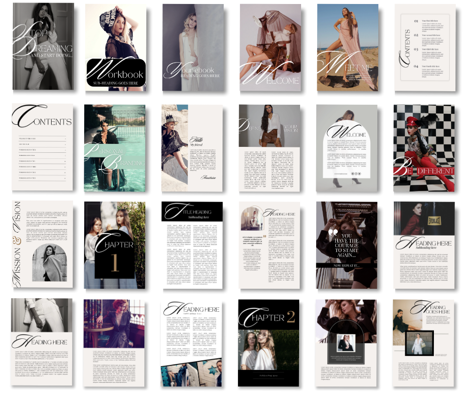 Millie Bold & Luxury Design eBook & Workbook with MRR