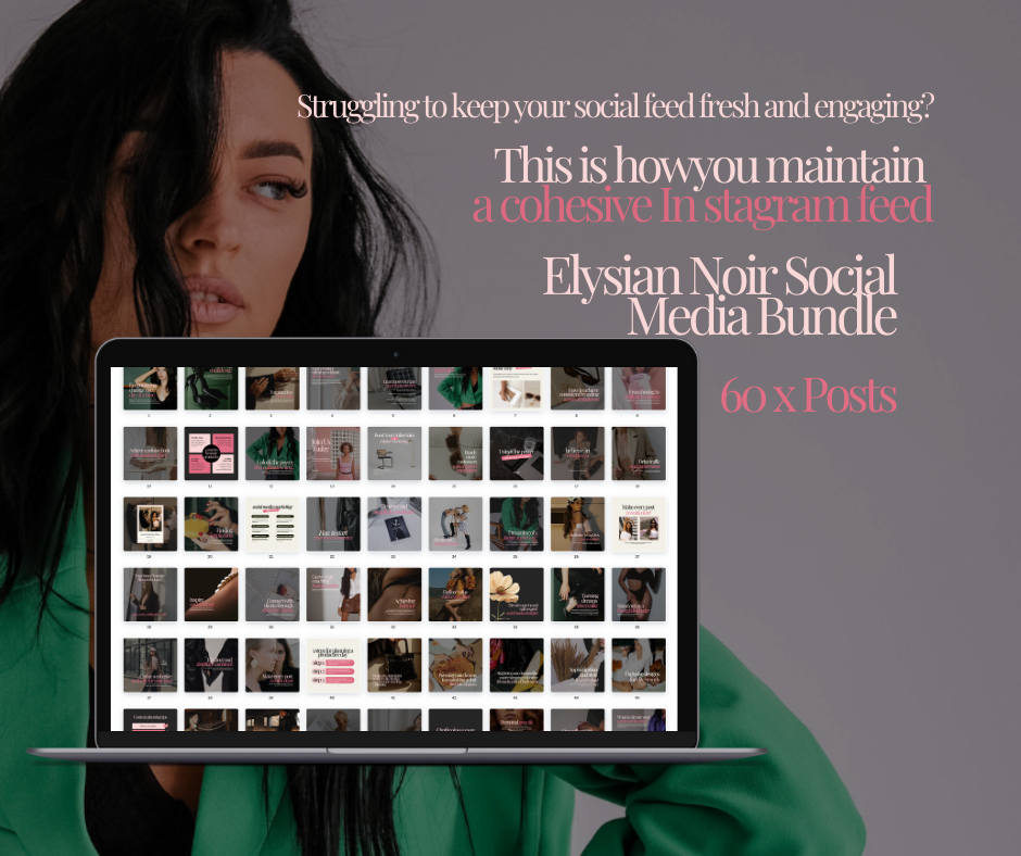 Elysian Noir Social Media Bundle