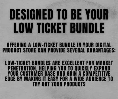 Planner & Tracker Bundle - Low Ticket Bundle