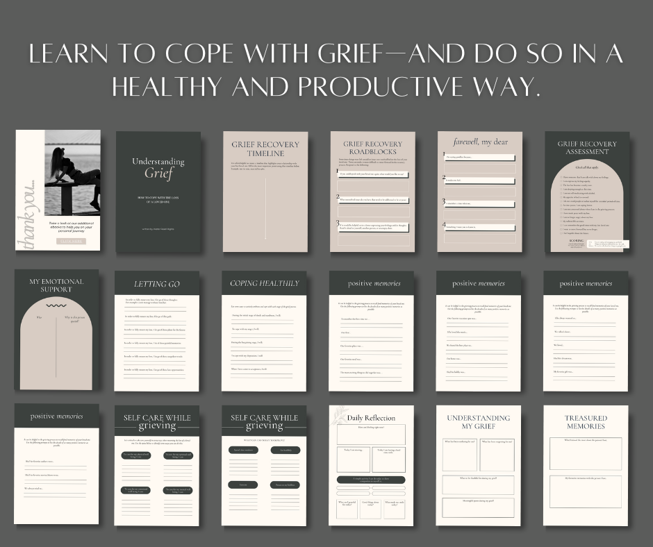 Coping With Grief eBook + Workbook