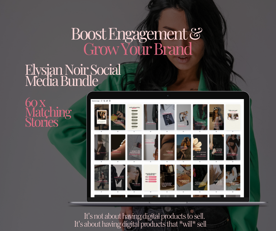 Elysian Noir Social Media Bundle