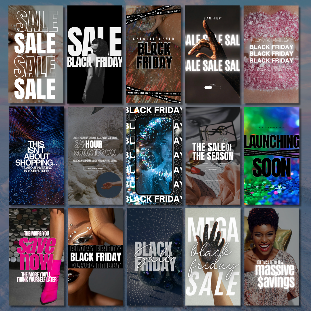 The Ultimate Black Friday Social Media Content Bundle