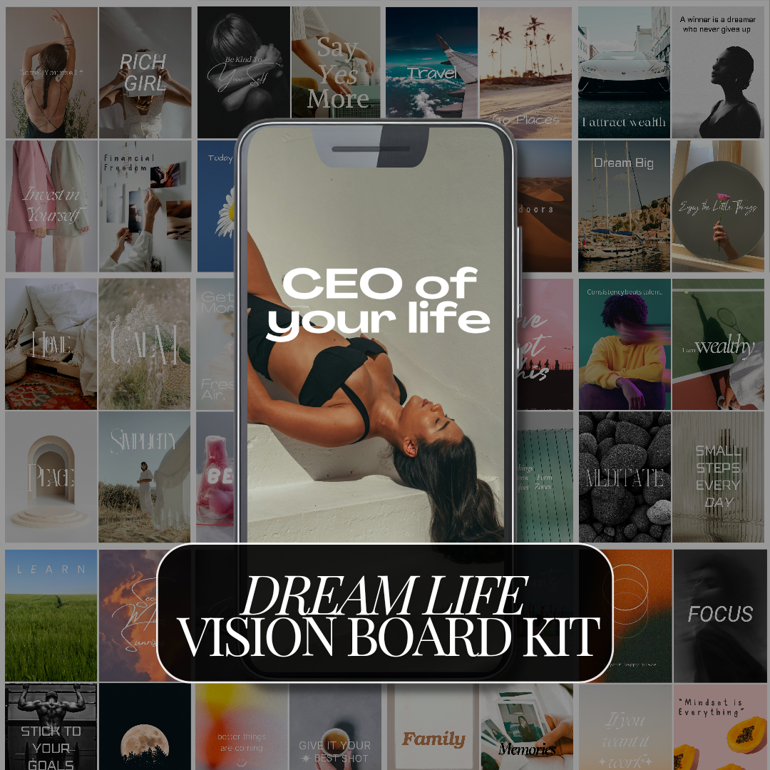 Dream Life Vision Board Pack