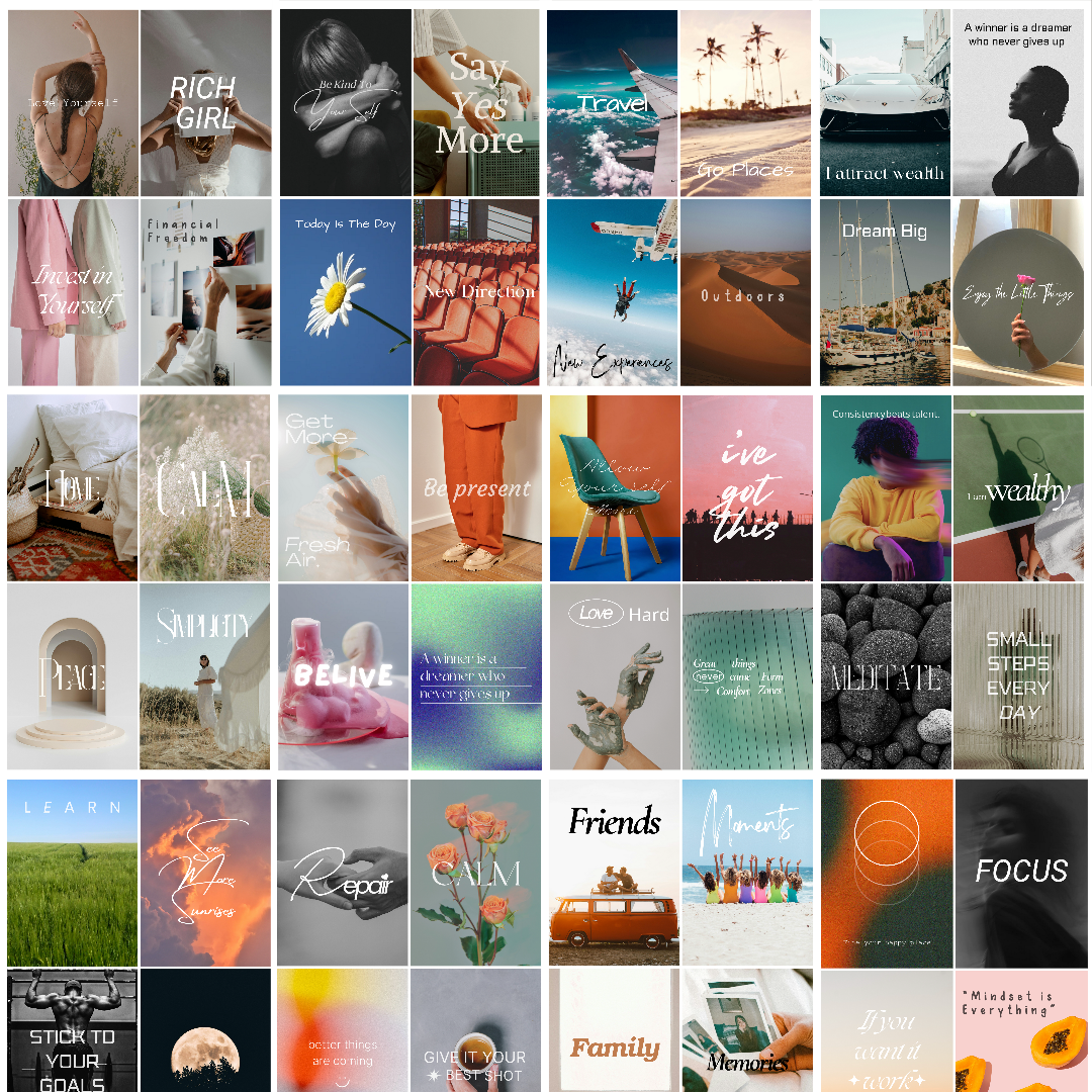 Dream Life Vision Board Pack