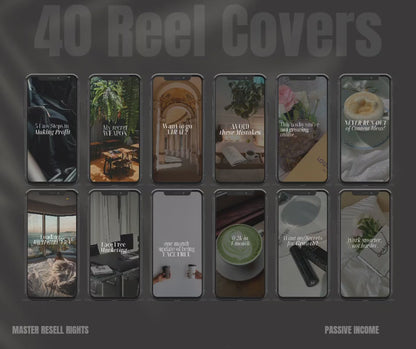 Vol 2. Instagram Reels, Hooks, Captions & Reel Covers