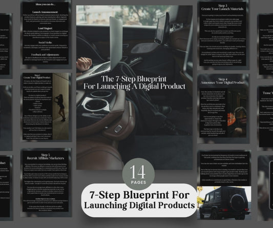 7-Step Blueprint For Launching a Digital Product