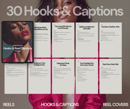 ✨ Glossed In Power | 30‑Day Luxury Content System