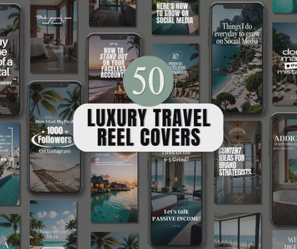 50 Luxury Travel Reel Covers