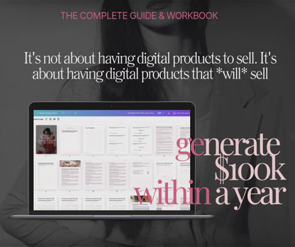 Generate $100k Within A Year Guide & Workbook