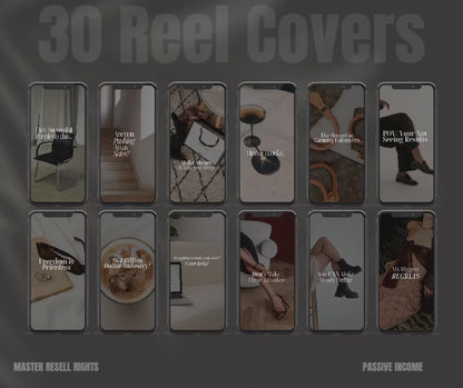 Vol 3. Instagram Reels, Hooks, Captions & Reel Covers