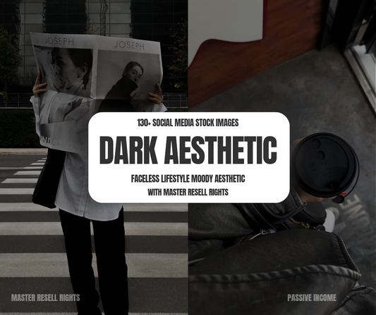 130+ Dark Aesthetic Social Media Stock Images