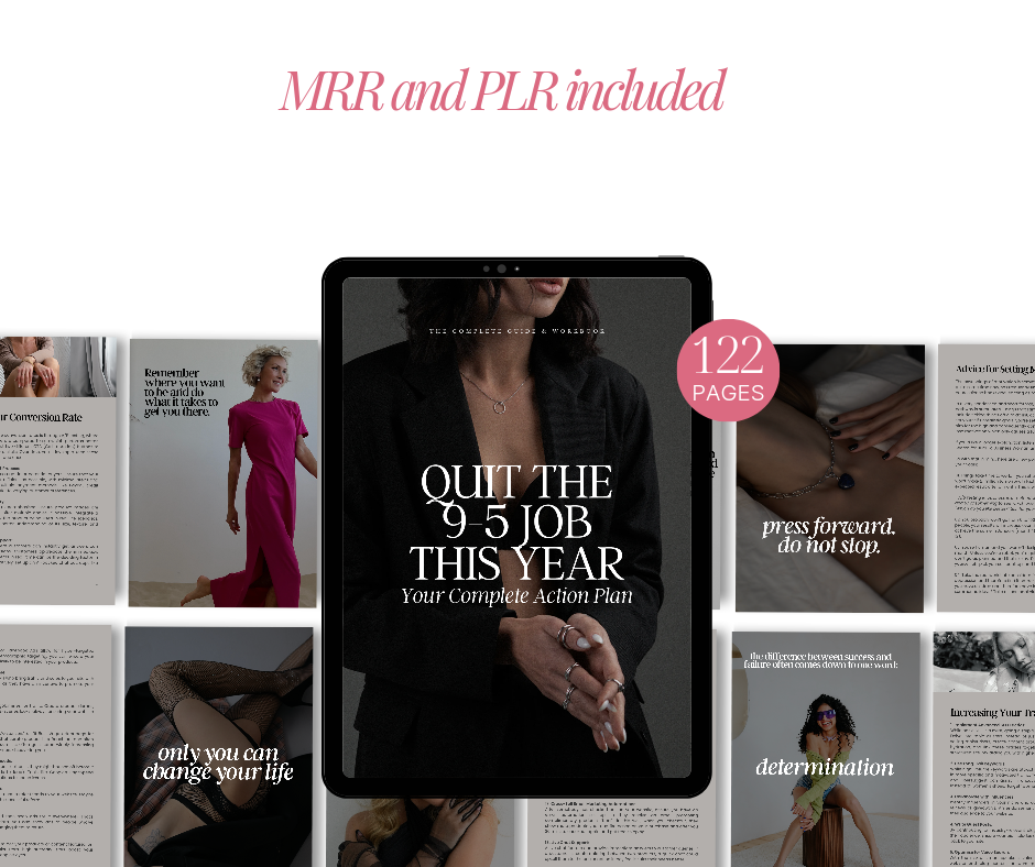 Quit the 9-5 Job This Year - Your Complete Action Plan