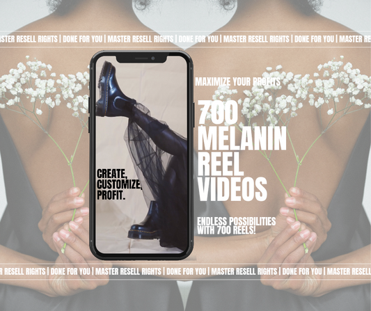 700 Melanin Lifestyle Stock Video Reels Bundle